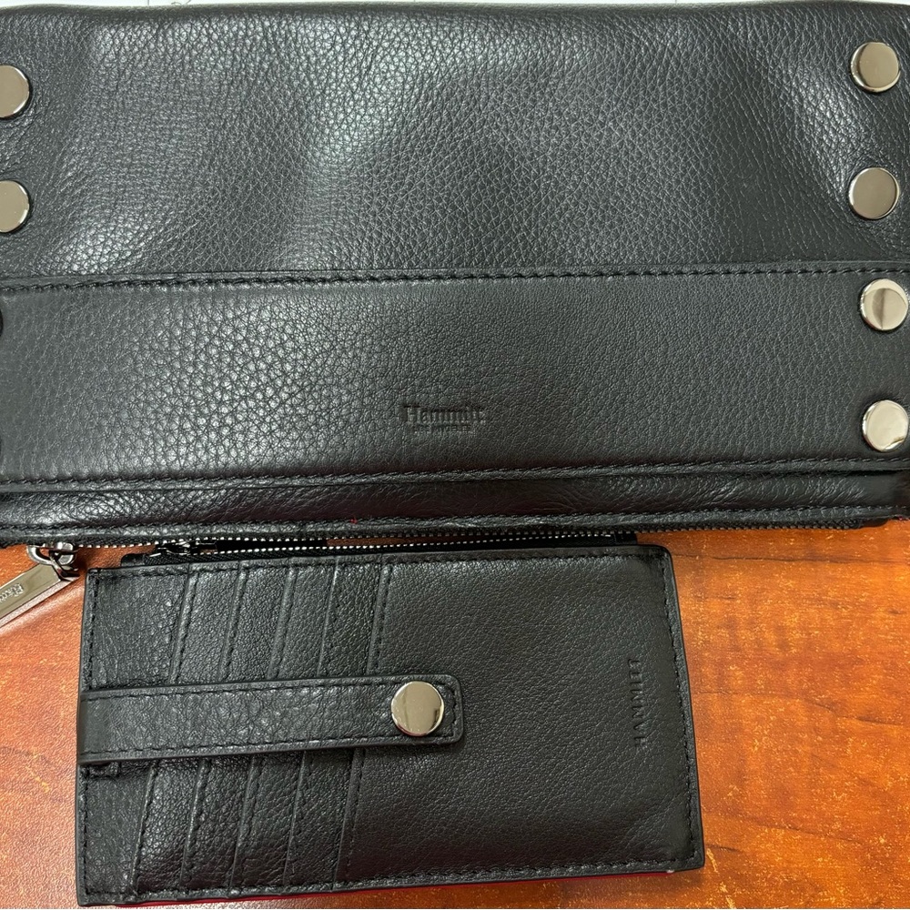 Hammitt EUC Cross body bag very soft leather and NWOT wallet